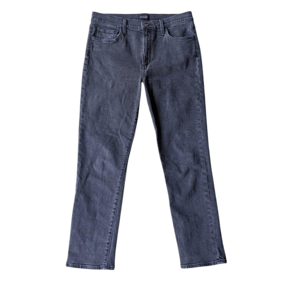 Favorite Daughter The Erin Boulder High Rise Slim Jeans 30 Charcoal Gray